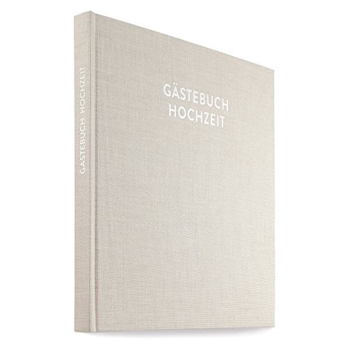Gästebuch Hochzeit Frida Cremebeige 80 Seiten - 2