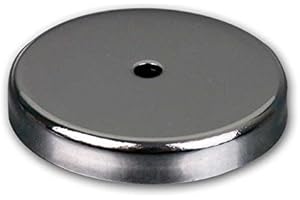 SINTRON Magnete tondo Ø51mm, foro centrale, forza adesiva 11kg