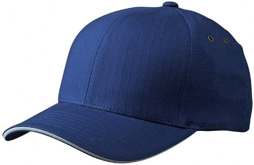 Myrtle Beach Ripstop Sandwich Cap Flexfit Plain - L/XL, Blue