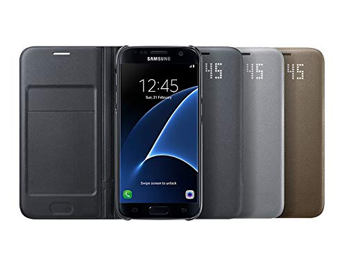 Samsung EF-NG930 5 1  Libro Plata - Fundas para tel  fonos m  viles  Libro  Galaxy S7  12 9 cm  5 1    Plata - Versi  n Extranjera