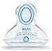 NUK First Choice+ 0-6mths Silicone Teat with Small Feed Hole (2 pack)