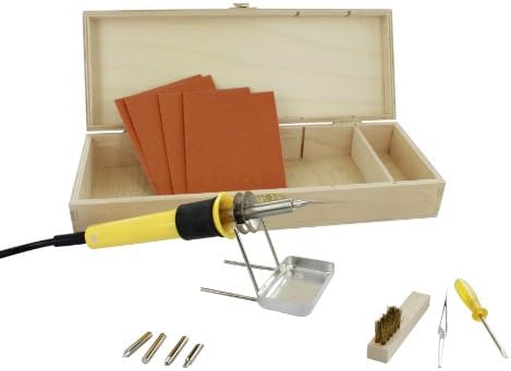 Soldercraft Pyrography Craft Set, Set of 16, Yellow