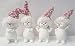 Produktbild Wunderschöne Schneekinder/Schnemann aus Poly Weihnachtsfiguren 4tlg ca 11 cm