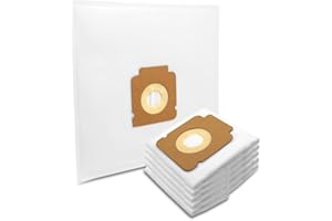 MisterVac | compatible avec les sacs d'aspirateur SG sacs de rechange 20 pièces Severin BC7030