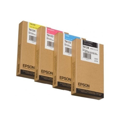 Epson T6124 Cartouche d'encre d'origine 1 x jaune