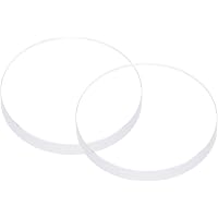 Sourcing Map Uhrenglas Linsen – 6 Stück, 36 Mm Durchmesser, Flach, Kristallklar Für Uhrenreparatur