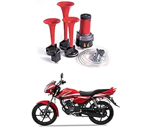 MATIES 3 Pipe Air Pressure Horn For Phoenix 125 Universal For All Models