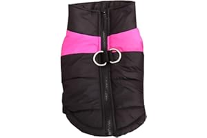 COXNSXX Dog Clothes Coat Waterproof Winter Jacket Warm Vest Pet Dog Coat for Small Medium Large Dogs Size S M L XL XXL 3XL 4XL 5XL 6XL 7XL