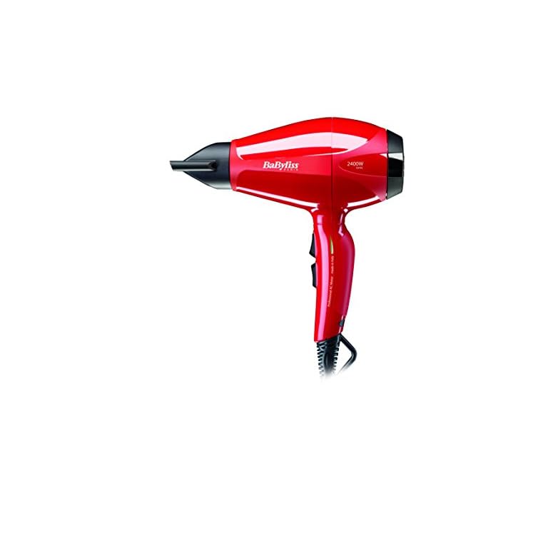 BaByliss-6615E-AC-Haartrockner-Pro-Intense-2400W-rot BaByliss 6615E AC Haartrockner Pro Intense, 2400W, Rot