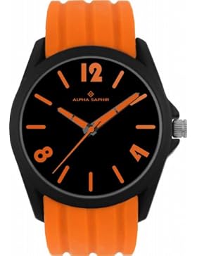 Jacques Lemans Unisex-Armbanduhr Analog Quarz Silikon 380G