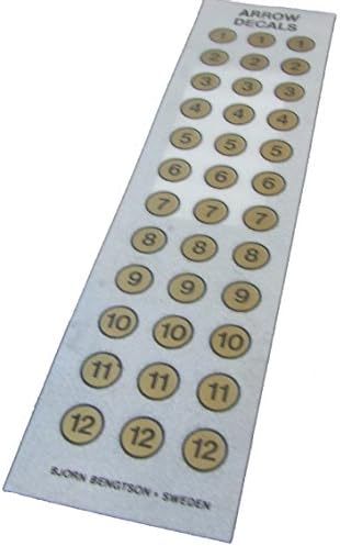 New Bjorn Archery Arrow Decals