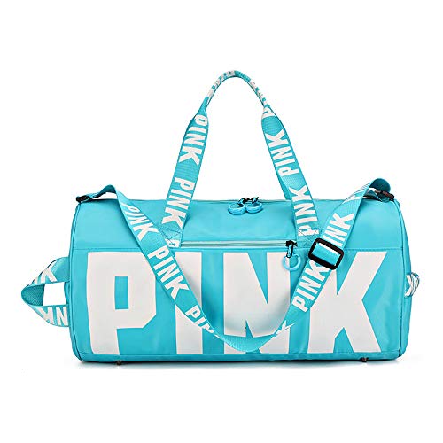 Gym Bag - Lightweight Duffle Bag Sports Bag Overnight Travel Holdall Bag Weekend Travel Bag for Girls,Women,Men