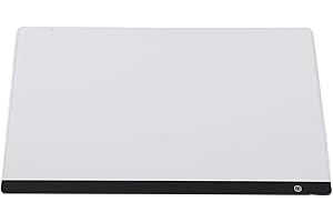 KAKAKE A2 Copy Board, E-Writing Board Handwriting Scribble Pad Uniform Lighting 4.8W 5V / 2A 60 X 40cm for Sketch Sewing Project, Stained Glass, Decal