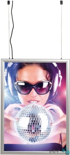 Preisvergleich Produktbild POV® LED Outdoor Leuchtrahmen doppels. , DIN A4