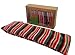 Deluxe Fleece WINTER STRIPE Lavender Wheat Bag Heat / Chill Pack (Large 44cm)