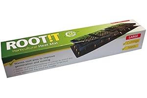 ROOT!T - CAMGROW RooT!T - Propagation Heat Mats Small, medium & large & Thermostat for Heat Mats (Heat Mat - Large : 40cm x 120cm)
