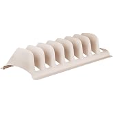 In-Cabinet Cookware Pan Lid Plate Organizer Basket Plate Holder Dishwasher Kitchen (Cream)
