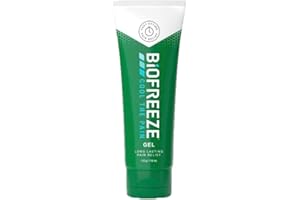 Biofreeze Cooling Gel 118 ml - Fast Acting, Long Lasting Pain Relief for Muscles, Joints, Back - Eases Muscle and Joint Discomfort, Fever - Non-Greasy Formula