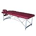 Produktbild SAILUN® tragbare Massageliege Profi Kosmetikliege, 4cm Feinzell-schaumstoff, Aluminiumrahmen, 2 Zonen, 186 * 70 cm, Weinrot