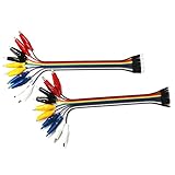 Los extremos macho están diseñados para su inserción en los zócalos hembra estándar de 0,1 "(2,54 mm) y los extremos hembra están diseñados para su inserción en cabezales macho estándar de 0,1" (2,54 mm)
