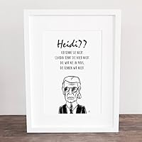 Bild, Poster, Kunstdruck, Deko, handgezeichnet,