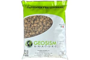 GEOSISM & NATURE Akadama, hard quality, akadama per bonsai giapponese, substrato drenante e trattenente, ideale per rinvaso, coltivazione e miscela terricci (5/10 mm, Singolo - 1,5 LT)