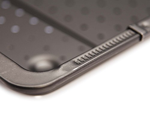 Zenker 6539 Herdbackblech ausziehbar, perforiert 370-520 x 330 x 30 mm, black metallic - 3