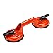 Produktbild Big-Mountain Saugheber Aluminium Heber Vakuumheber | Suction Lifters Glass Suction Vacuum Lifter 105kg mit 2 Saugnäpfen | 1 Stück | 11.5cm (Orange)