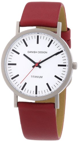 Danish Design Herren-Armbanduhr XL Analog Quarz Leder 3316322
