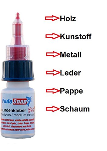 ★★Sekundenkleber | Kleber | Alleskleber | Klebstoff | Schnellkleber – kein Verkleben mehr durch Twist-Cap Spezialverschluss★★ - 2