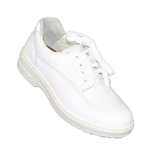 Jal Group Laborschuhe S2 Arztschuhe Berufsschuhe flach Weiß B-Ware