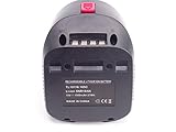 Batería de repuesto con alta calidad compatible con 2607336039, 2 607335040; 2607336207; 2607336208; 2607336 921; 1600Z00000 ° Power4All); 1 600 Z00 03U