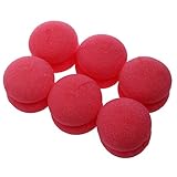 JAGETRADE 6 pièces Boules Rouleaux de Cheveux bigoudis Bun Rond Bricolage Doux Mousse éponge Outils