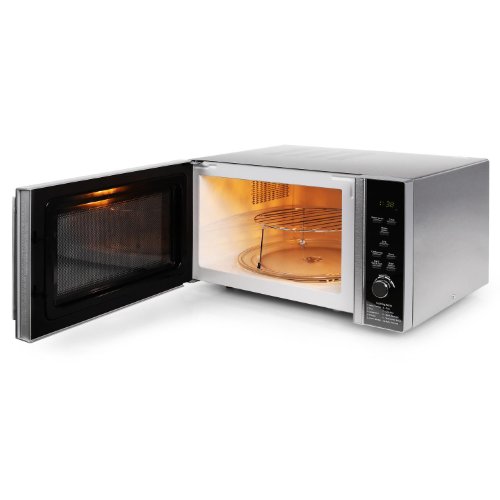 Klarstein TK23-Luminance-Prime Mikrowelle / 28 L Garraum / kompakter Mikrowellenofen mit Grillfunktion / 900 W Mikrowellen und 1000 W Grillleistung / schwarz - 6