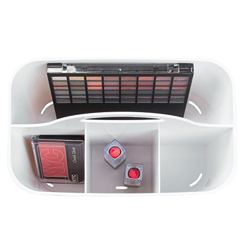 Interdesign 40971EU Clarity Badezimmer-Caddy, weiß - 4