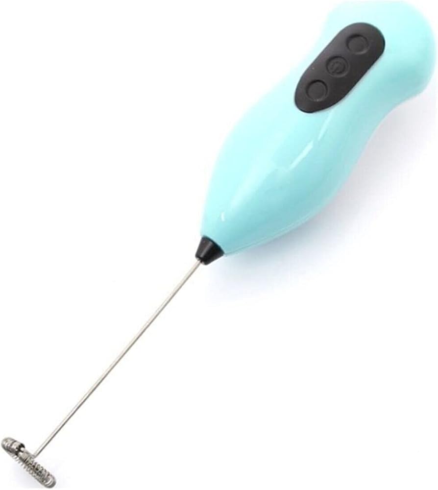 POPİÇO Kahve ve Süt Köpürtücü Pilli Karıştırıcı (Blue)