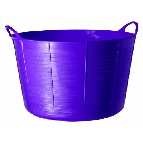 Decco Ltd Cubo Flexible Multiusos, Morado, 57x57x37 cm