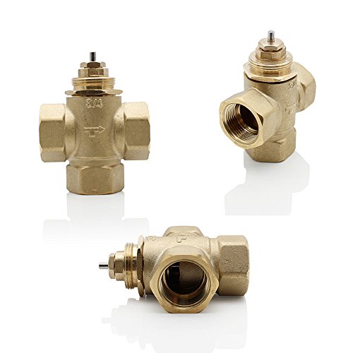 SPEED 2/3Wege 3/4-1Zoll Ventil Hysteresemotor Zonenventil Solar Umschaltventil Synchronmotor,Federrückstellung(3 Wege 3/4 Zoll DN20) - 4