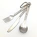 Produktbild Titanium Cutlery Spork Titanium Spoon Camping Dinnerware