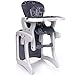 2IN1 High chair / table & chair SET (convertible) baby children 6 months to 6 years) (GREY)