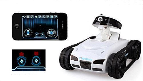 WiFi Tank,DeeXop WiFi Toy Tank i-Spy Toy Car Electronic with Camera Remote Control,Incredibly Lightweight Toy Car Automatic for Android/iOS Phone