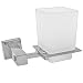 Klaxon Kristal Stainless Steel Toothbrush Holder (Silver) RS.530.00