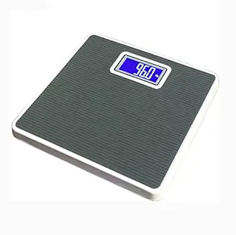 AmtiQ Digital Thick Iron/Metal Body Square (Multi-Color) Personal Weighing Scale Machine for Home - 180kg