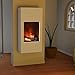 Produktbild bergamo Simplico Elektrokamin Opti-myst: Wandkamin - ohne Heizung, mit Dekoholz (Ommod 400) - Weiß