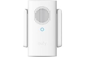 eufy WLAN Repeater, Dual-Band 2,4GHz & 5GHz, Reichweitenverstärker für eufy WLAN Kameras und Türklingeln, Chime für eufy Türklingel E340/C30/C31, kompatibel mit eufy Geräten, einfache Installation