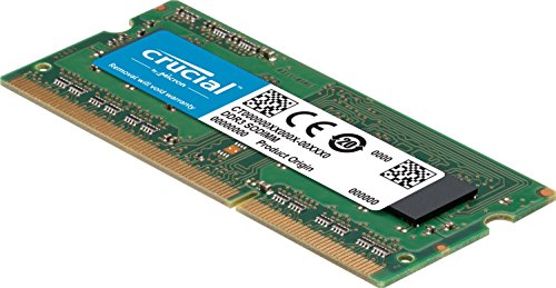 Crucial CT102464BF160B - Memoria RAM de 8 GB  DDR3L  1600 MT s  PC3L-12800  SODIMM  204-Pin