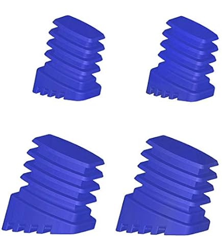 KetoPlastics 4 Pack 30mm X 20mm Replacement Ladder Feet – Black High-Density Rubber