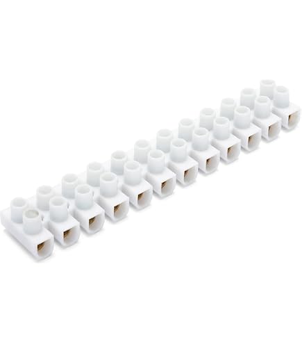 10 Pezzi Morsetti A Innesto 3 Poli 1-2,5 Mm&sup2; - Connettori Elettrici Rapidi Per Cavi, Morsettiera