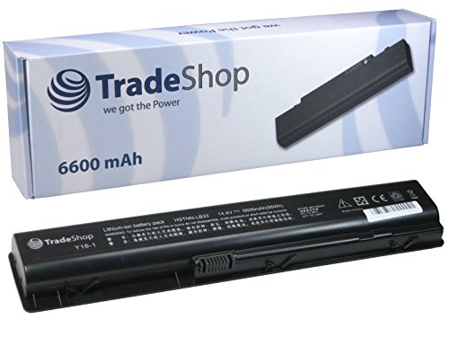 Akku 6600mAh für Hewlett Packard HP Pavilion dv9000 dv9100 dv9500 dv9600 dv9700 dv-9000 dv-9100 dv-9500 dv-9600 dv-9700 ersetzt HSTNN-UB33 HSTNN-IB34 EV087AA EX942AA 416996-131 416996-521 416996-541