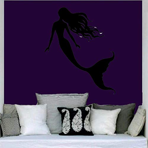 Preisvergleich Produktbild lyclff Wandsticker Wandtapete Kunst Wandbild Mädchen